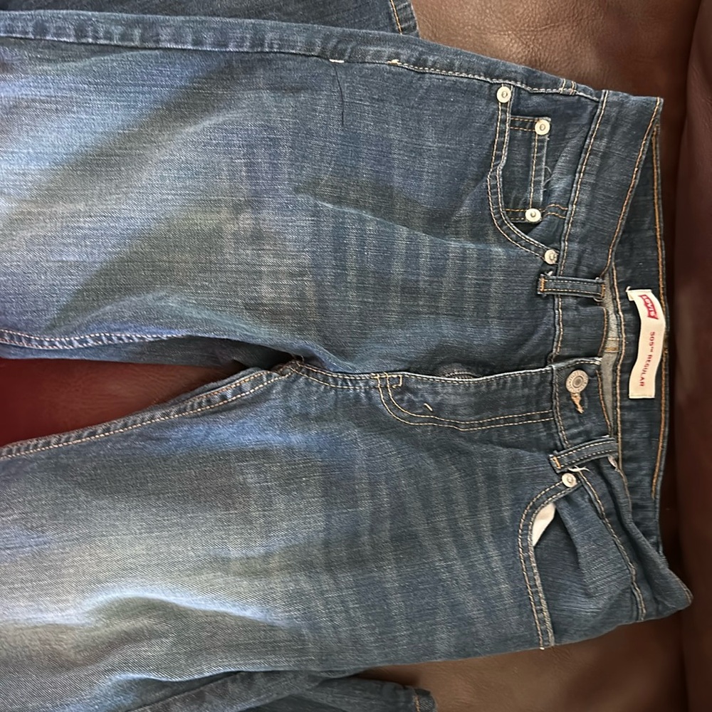 Levi blue jeans